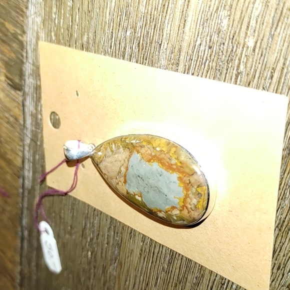 New Rocky Butte Mt. Picture jasper pendant - Picture 3 of 7